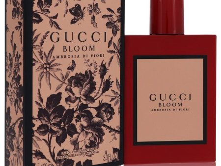 Gucci Bloom Ambrosia Di Fiori by Gucci Eau De Parfum Intense Spray 3.3 oz (Women) Cheap