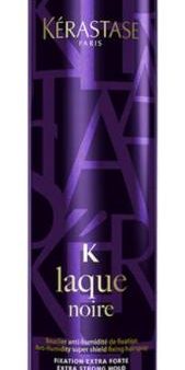 DISCONTINUED KÉRASTASE COUTURE STYLING LAQUE NOIRE EXTRA STRONG HOLD HAIRSPRAY 300ML Online now