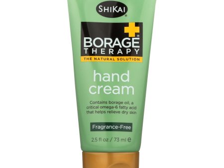 Shikai Borage Therapy Hand Cream Unscented - 2.5 Fl Oz Online now