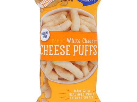 Barbara s Bakery - Baked White Cheddar Cheese Puffs - Case Of 12 - 5.5 Oz. Sale