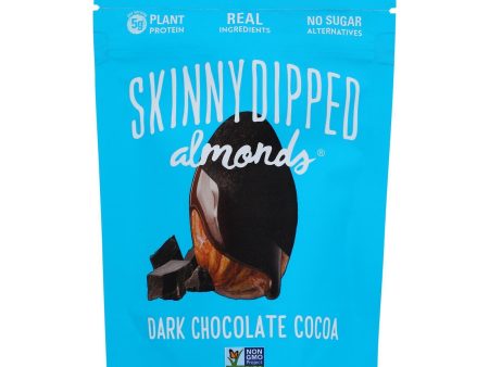 Skinny Dipped Almonds - Dark Chocolate Cocoa - Case Of 10 - 3.5 Oz Online now