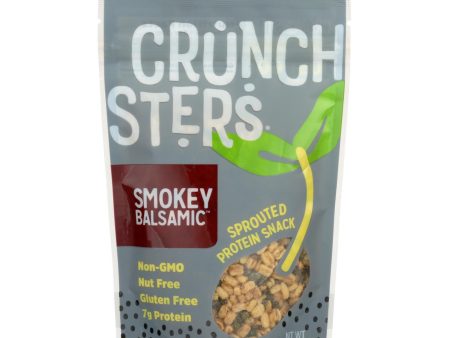 Crunchsters - Sprouted Protein Snack - Smokey Balsamic - Case Of 6 - 4 Oz. Fashion